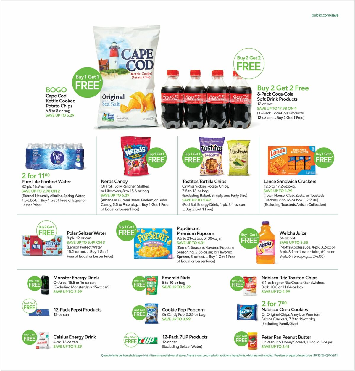 Publix Weekly Ad from October 14