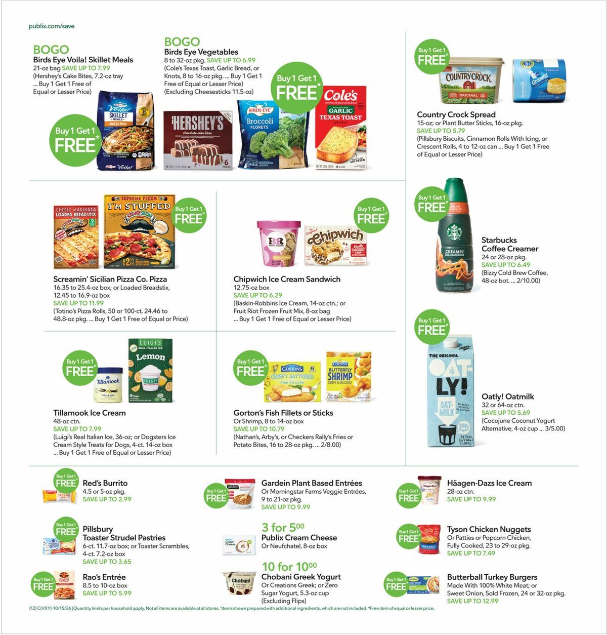 Publix Weekly Ad from October 14