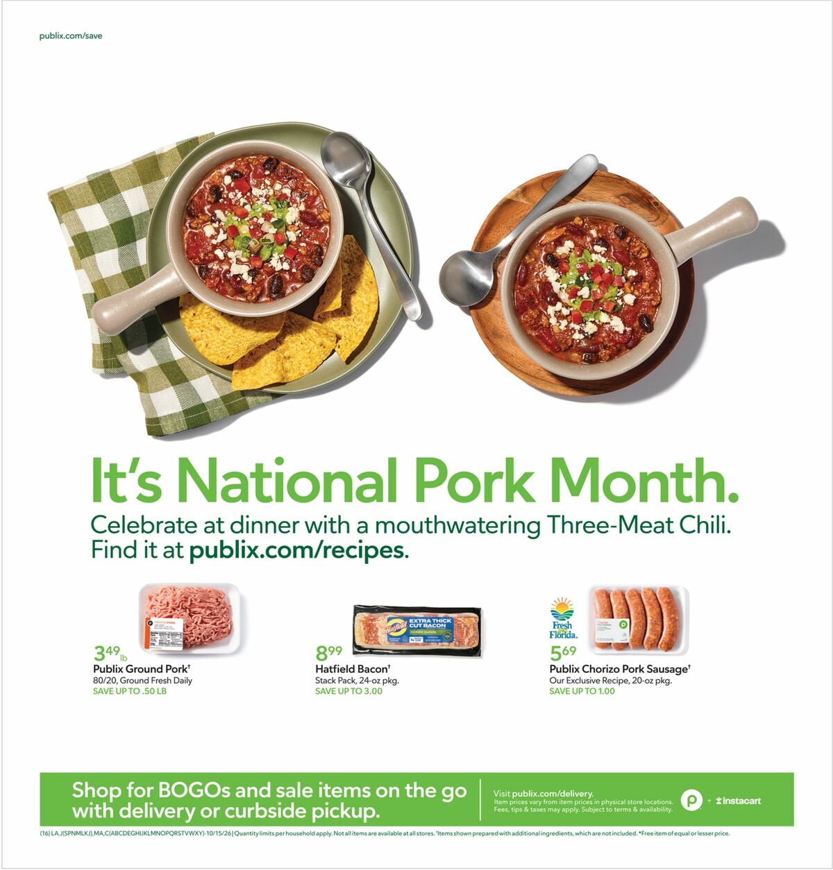 Publix Weekly Ad from October 14