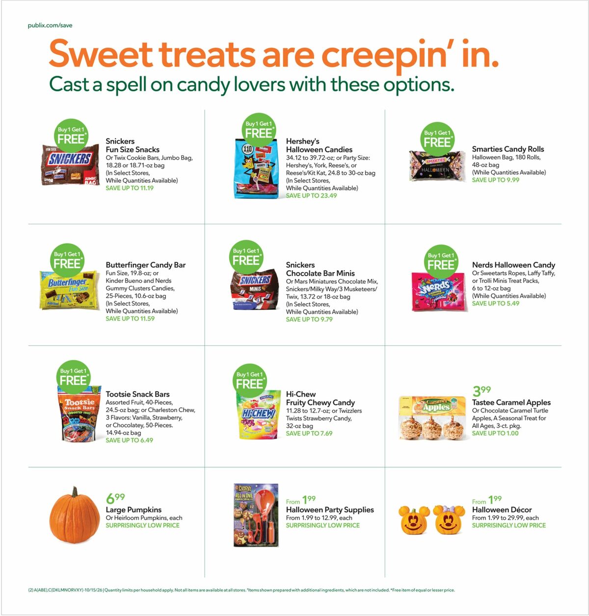 Publix Weekly Ad from October 14