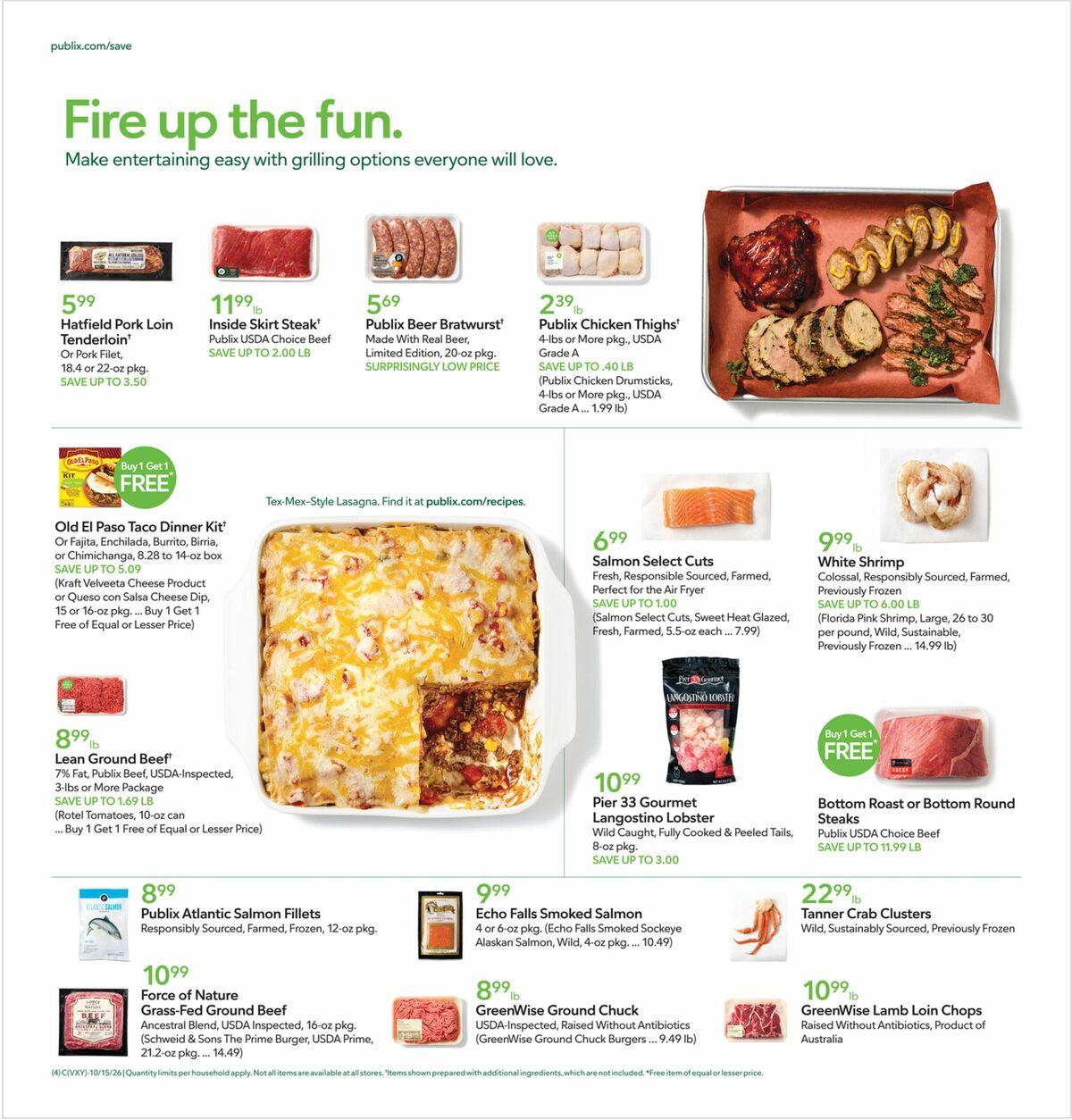 Publix Weekly Ad from October 14