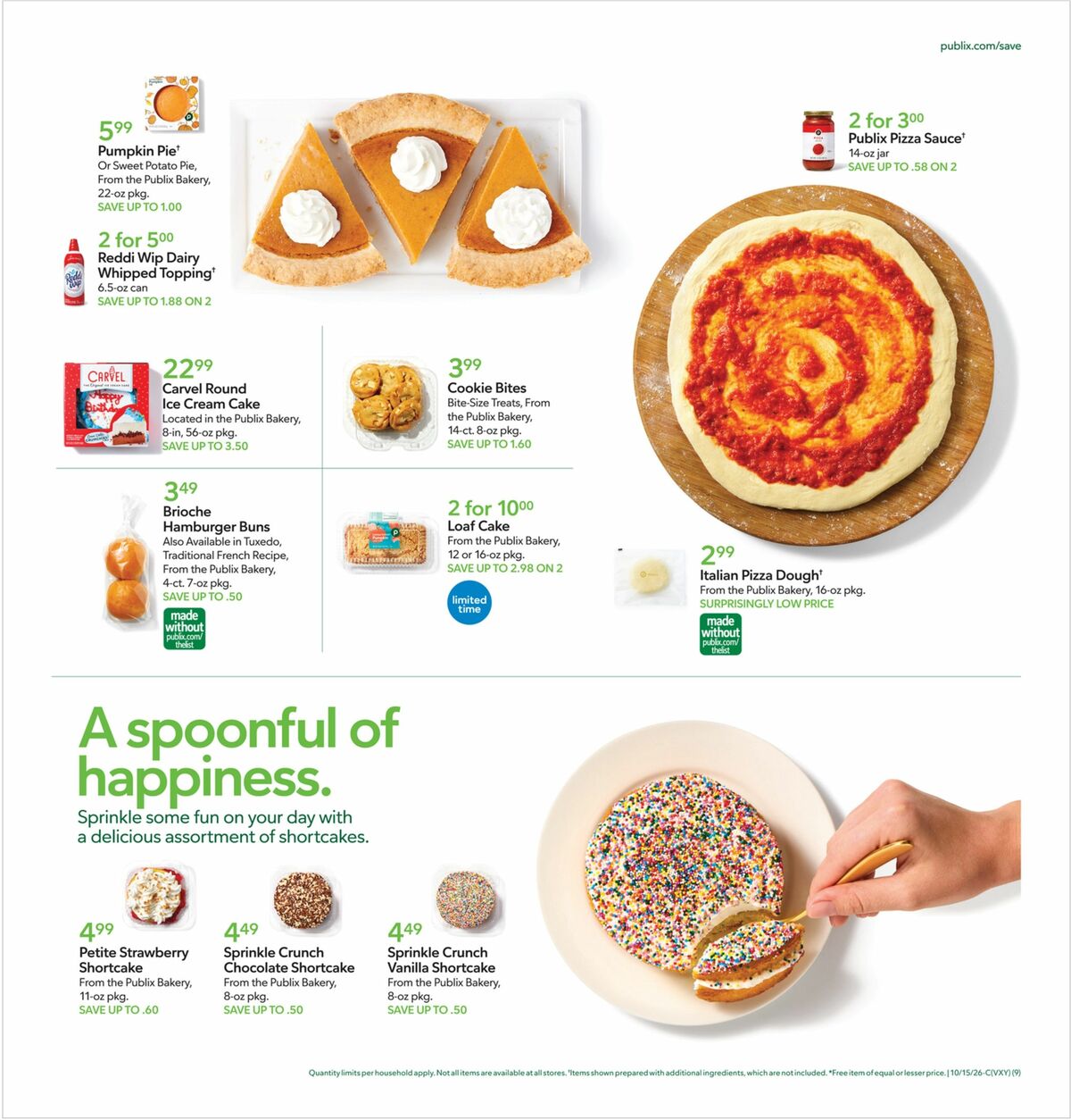 Publix Weekly Ad from October 14
