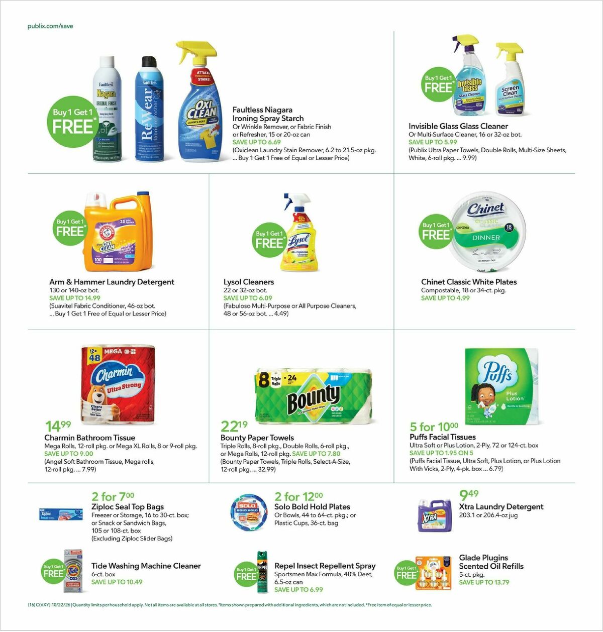 Publix Weekly Ad from October 21