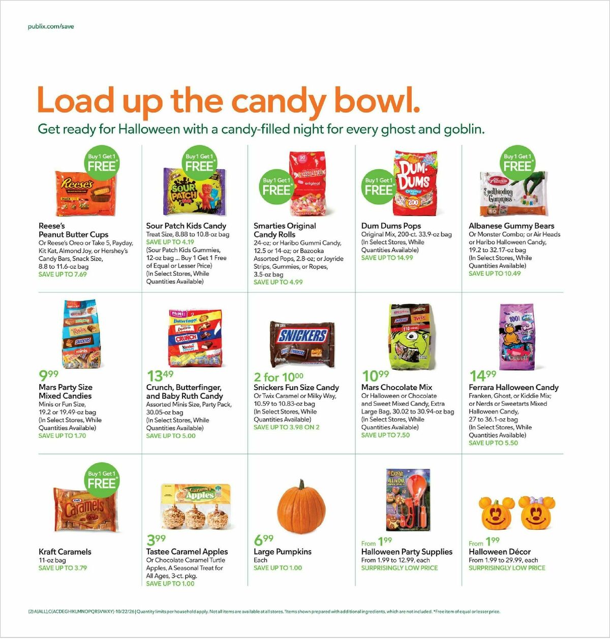 Publix Weekly Ad from October 21