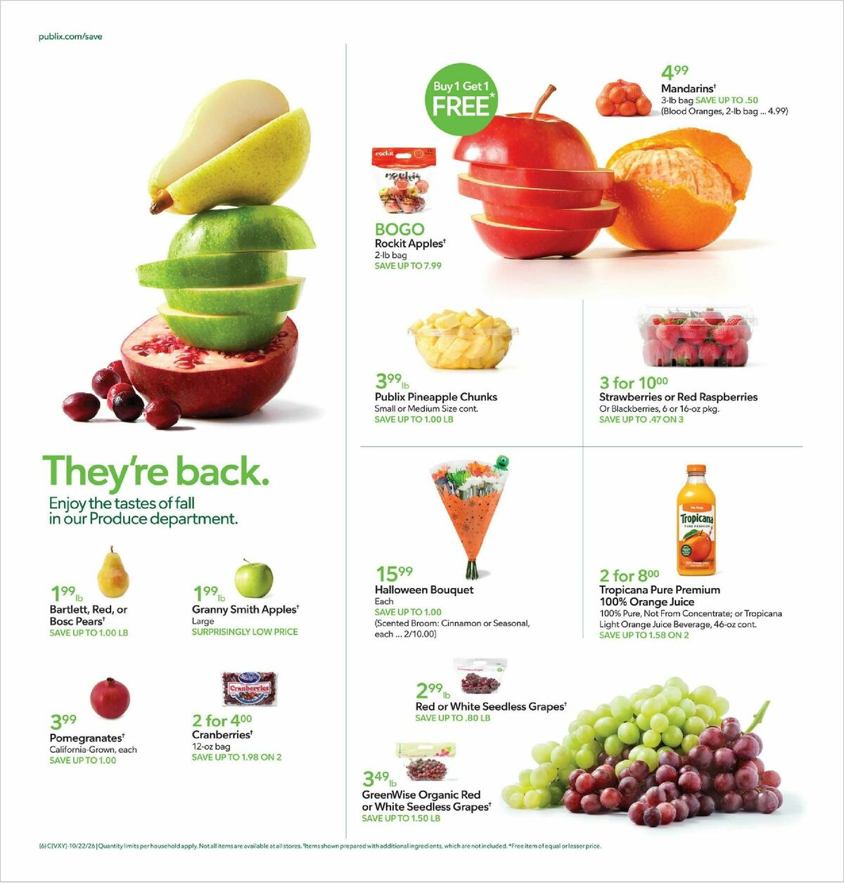 Publix Weekly Ad from October 21