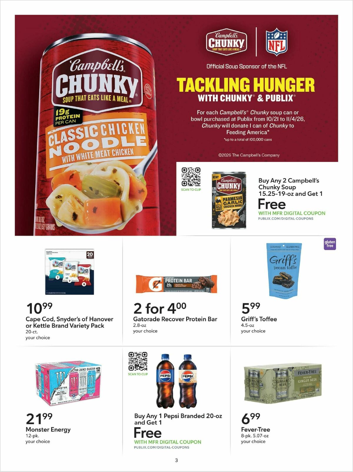 Publix Extra Savings Weekly Ad from October 21
