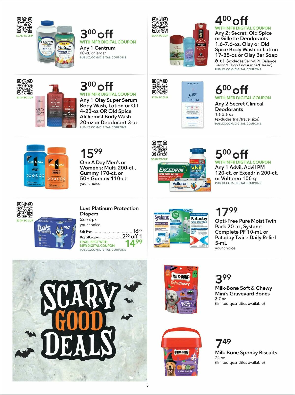 Publix Extra Savings Weekly Ad from October 21