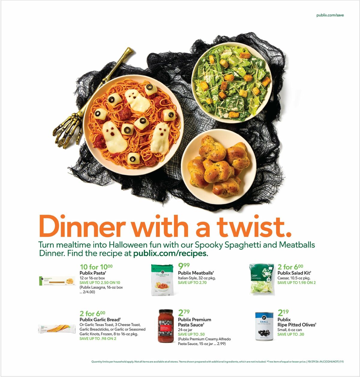 Publix Weekly Ad from October 28