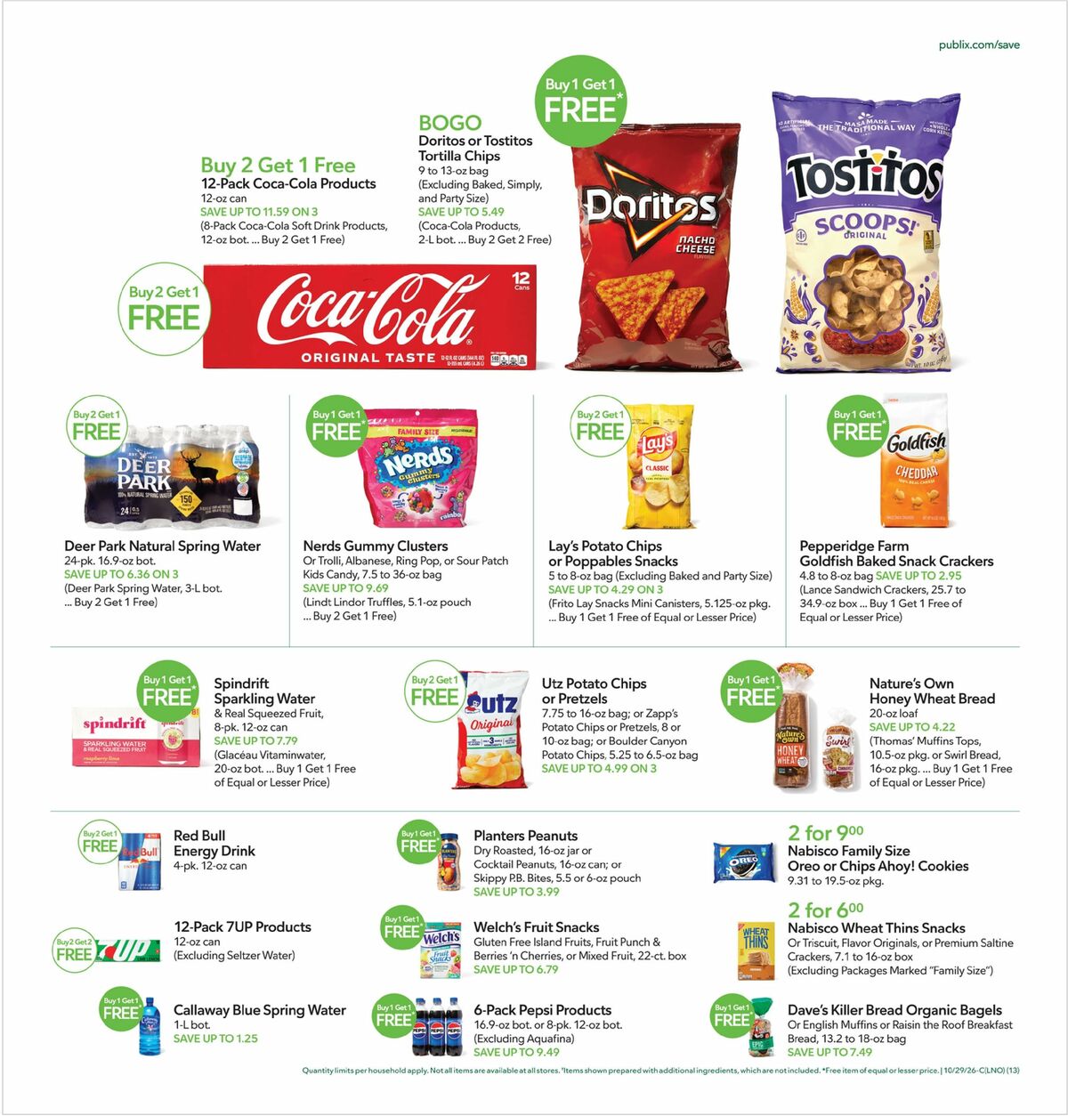 Publix Weekly Ad from October 28