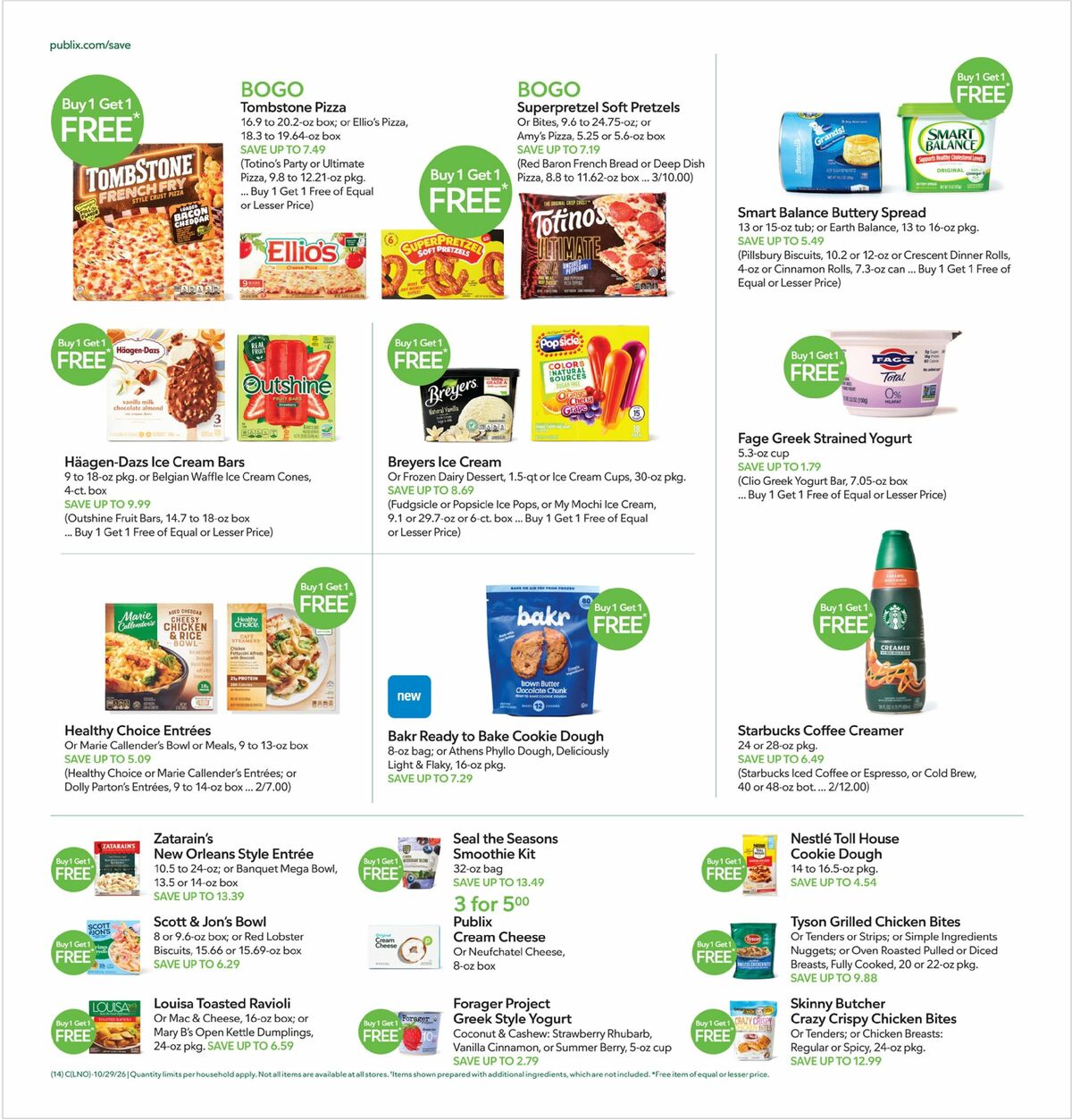 Publix Weekly Ad from October 28