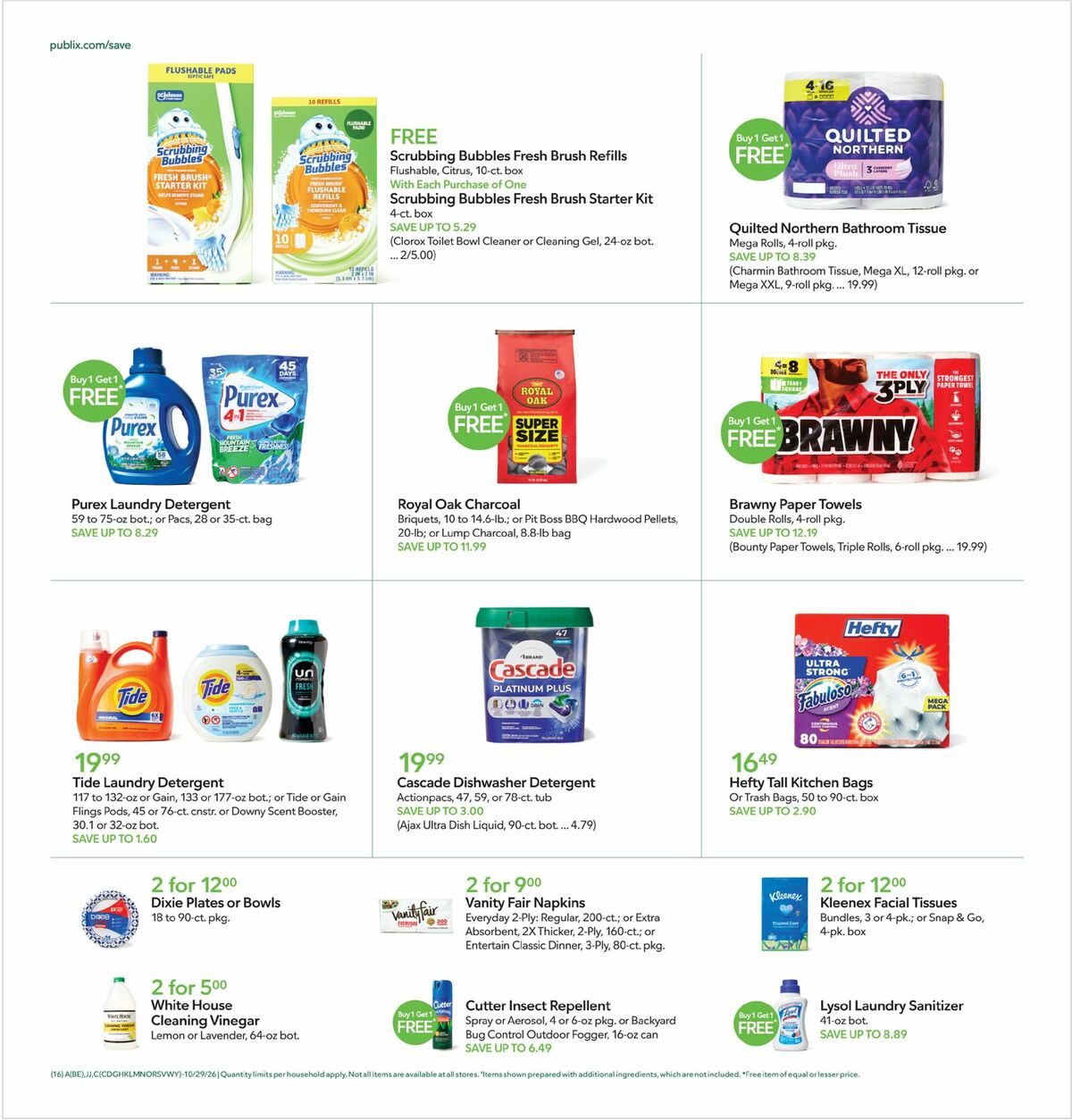 Publix Weekly Ad from October 28