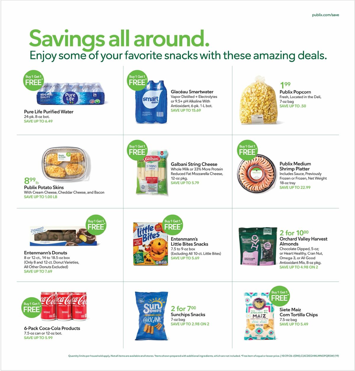 Publix Weekly Ad from October 28