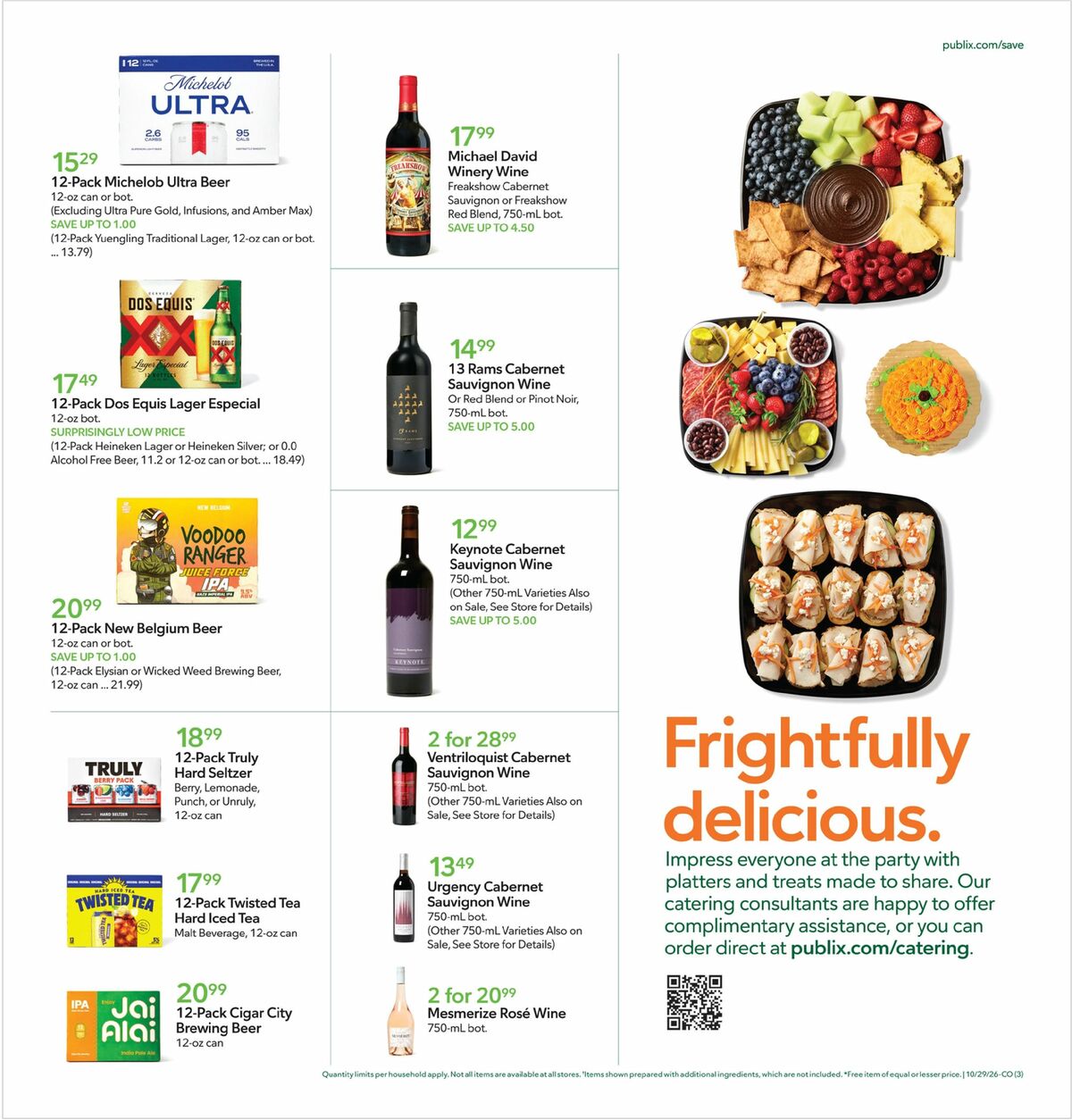 Publix Weekly Ad from October 28