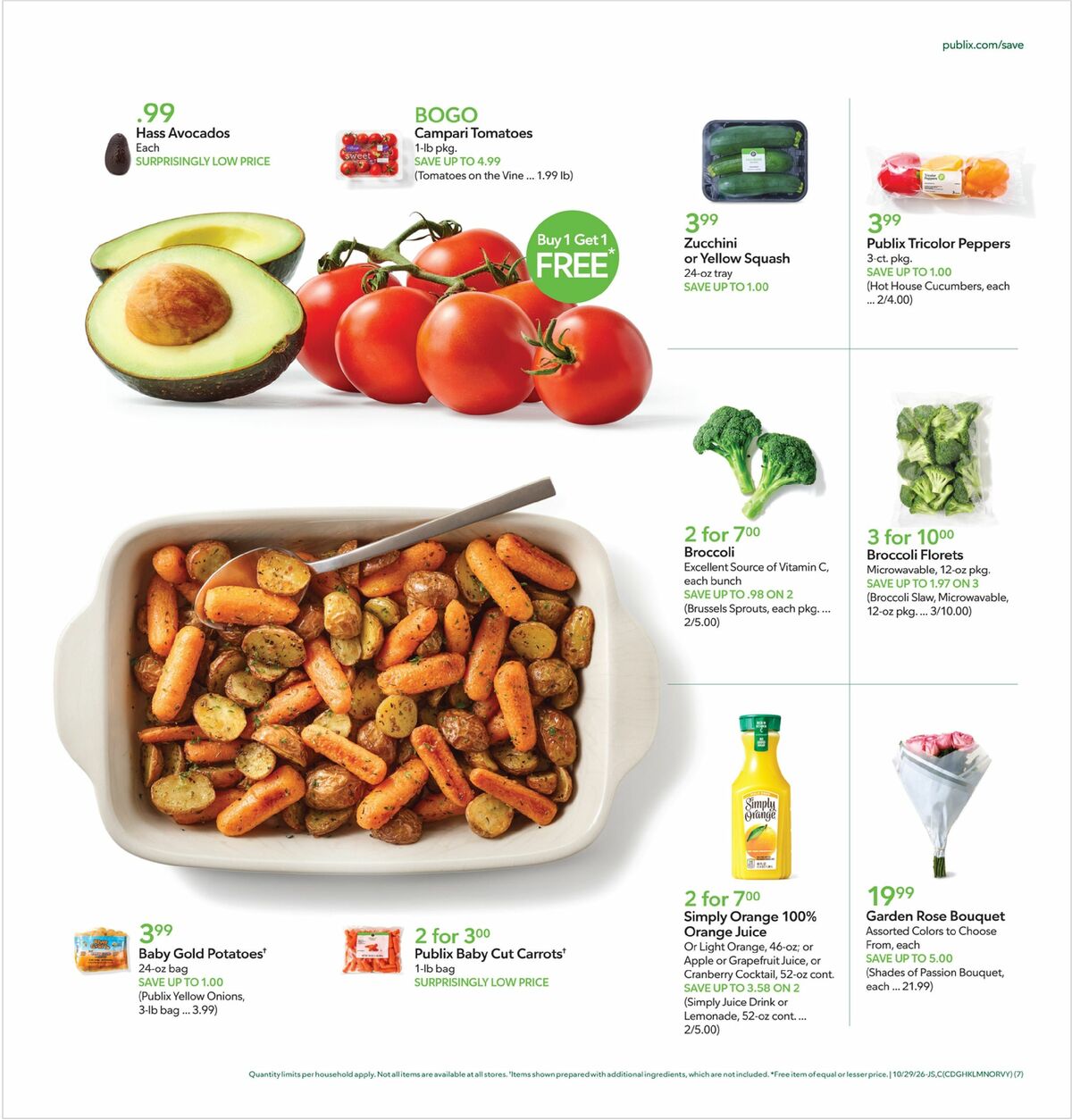 Publix Weekly Ad from October 28