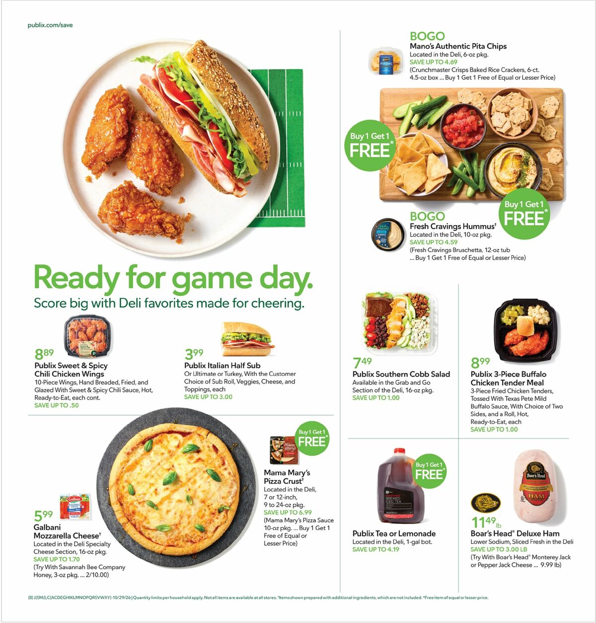 Publix Weekly Ad from October 28