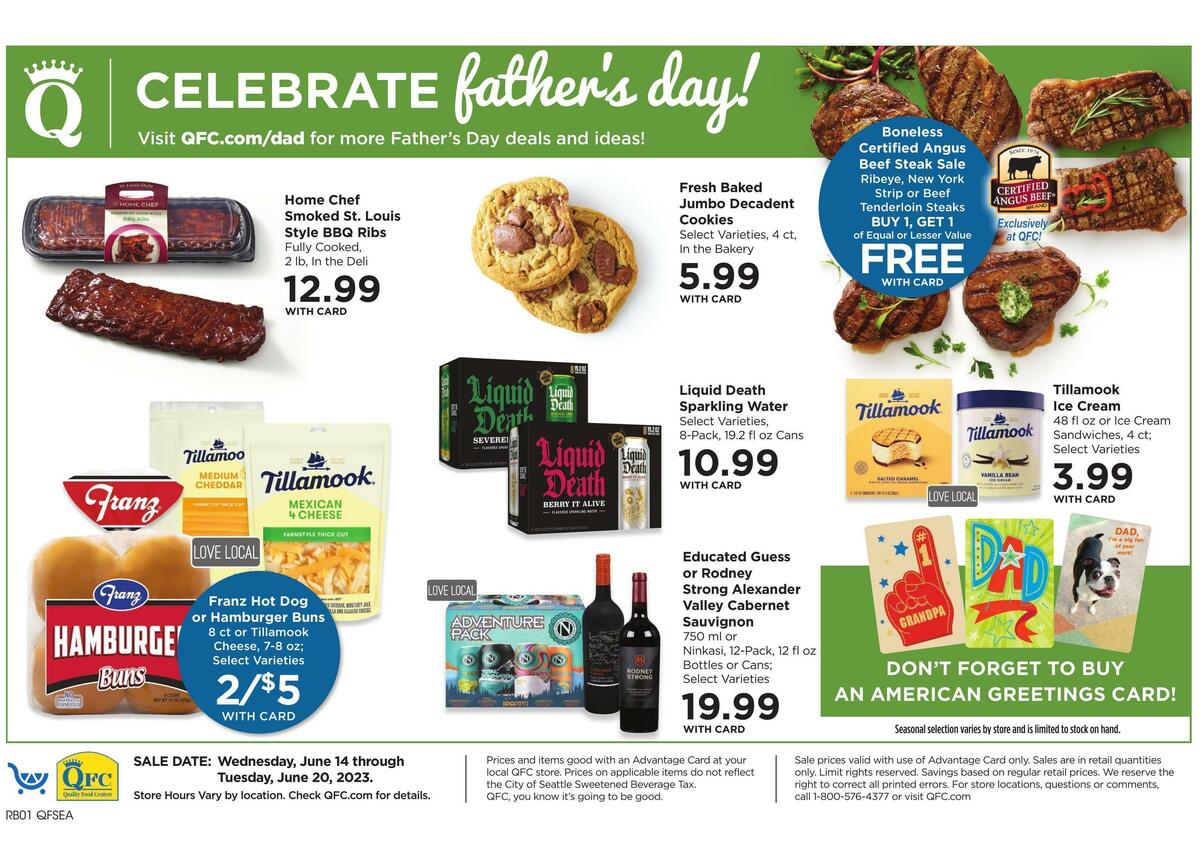 QFC Weekly Ad from June 14
