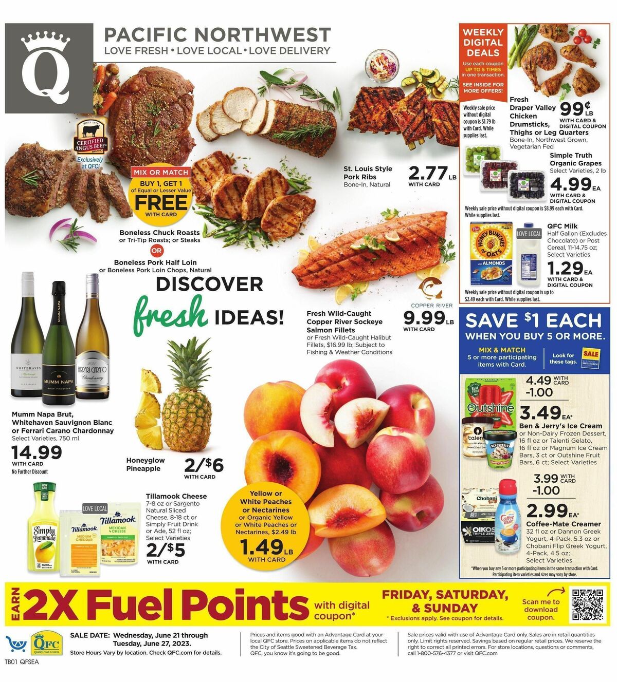 QFC Weekly Ad from June 21