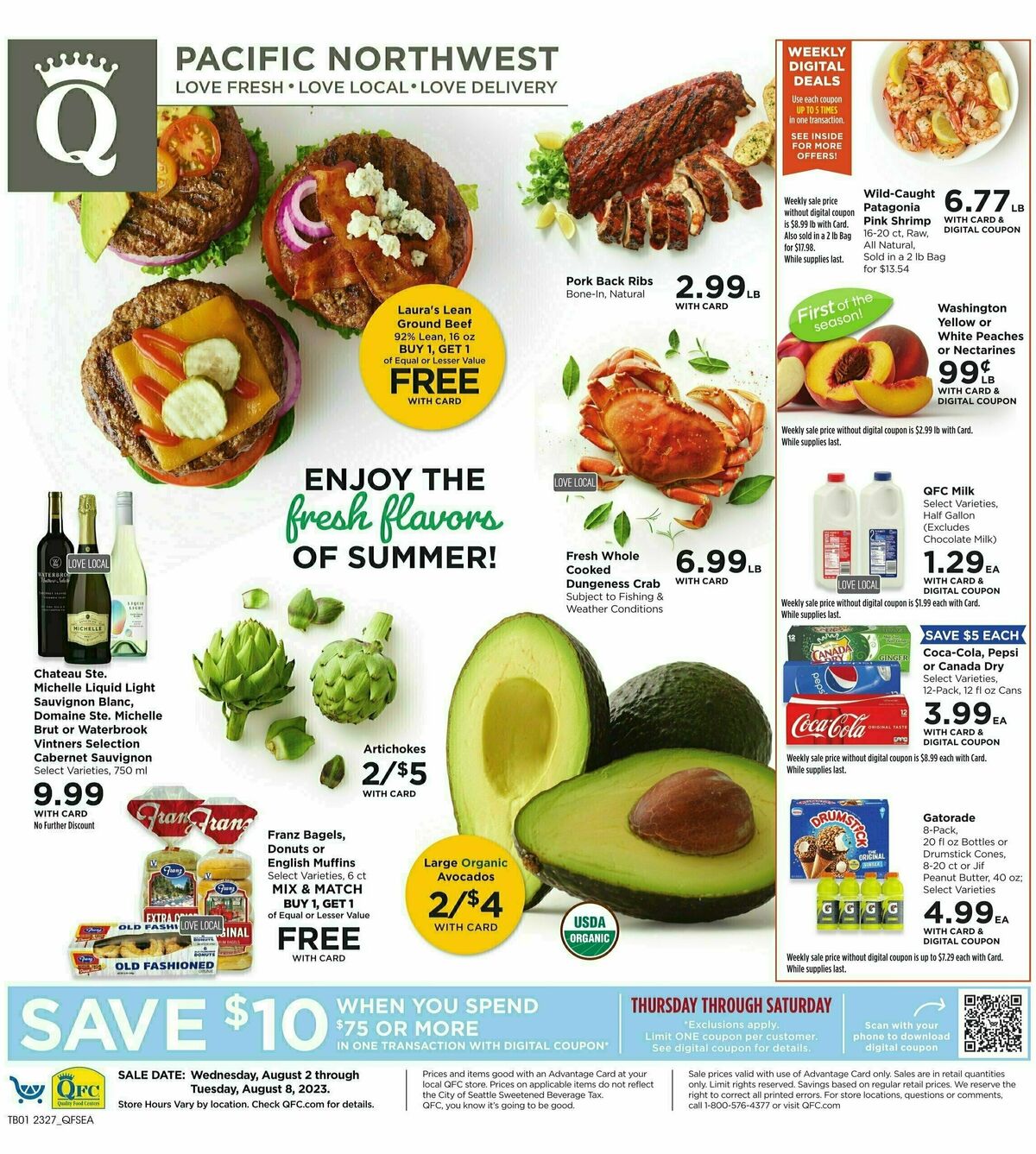 QFC Weekly Ad from August 2