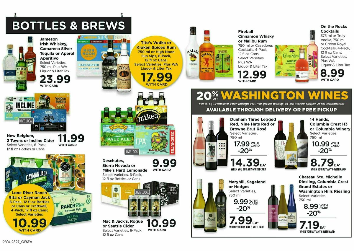 QFC Weekly Ad from August 2