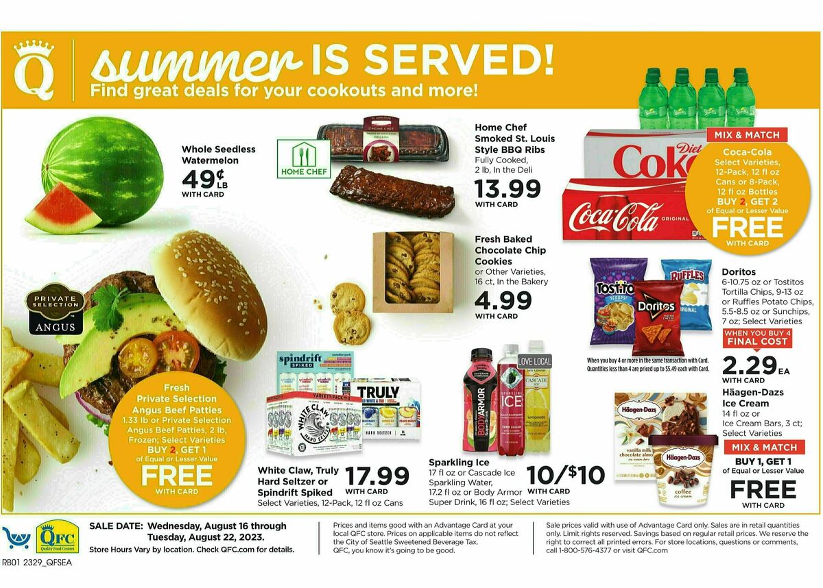 QFC Weekly Ad from August 16