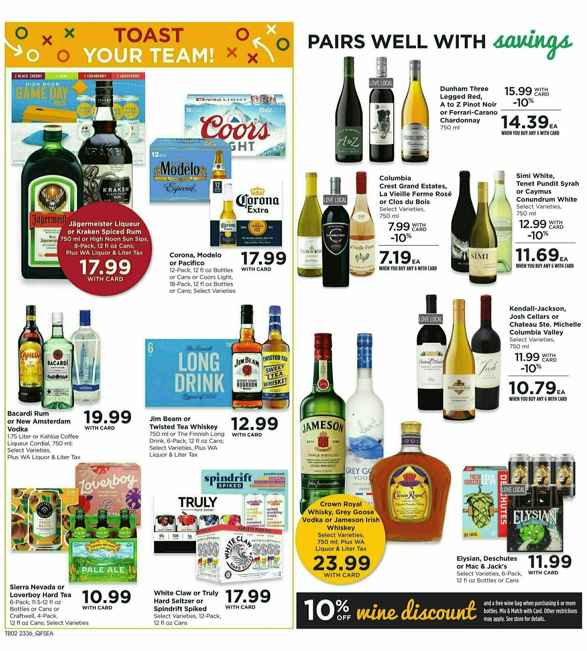 QFC Weekly Ad from October 4