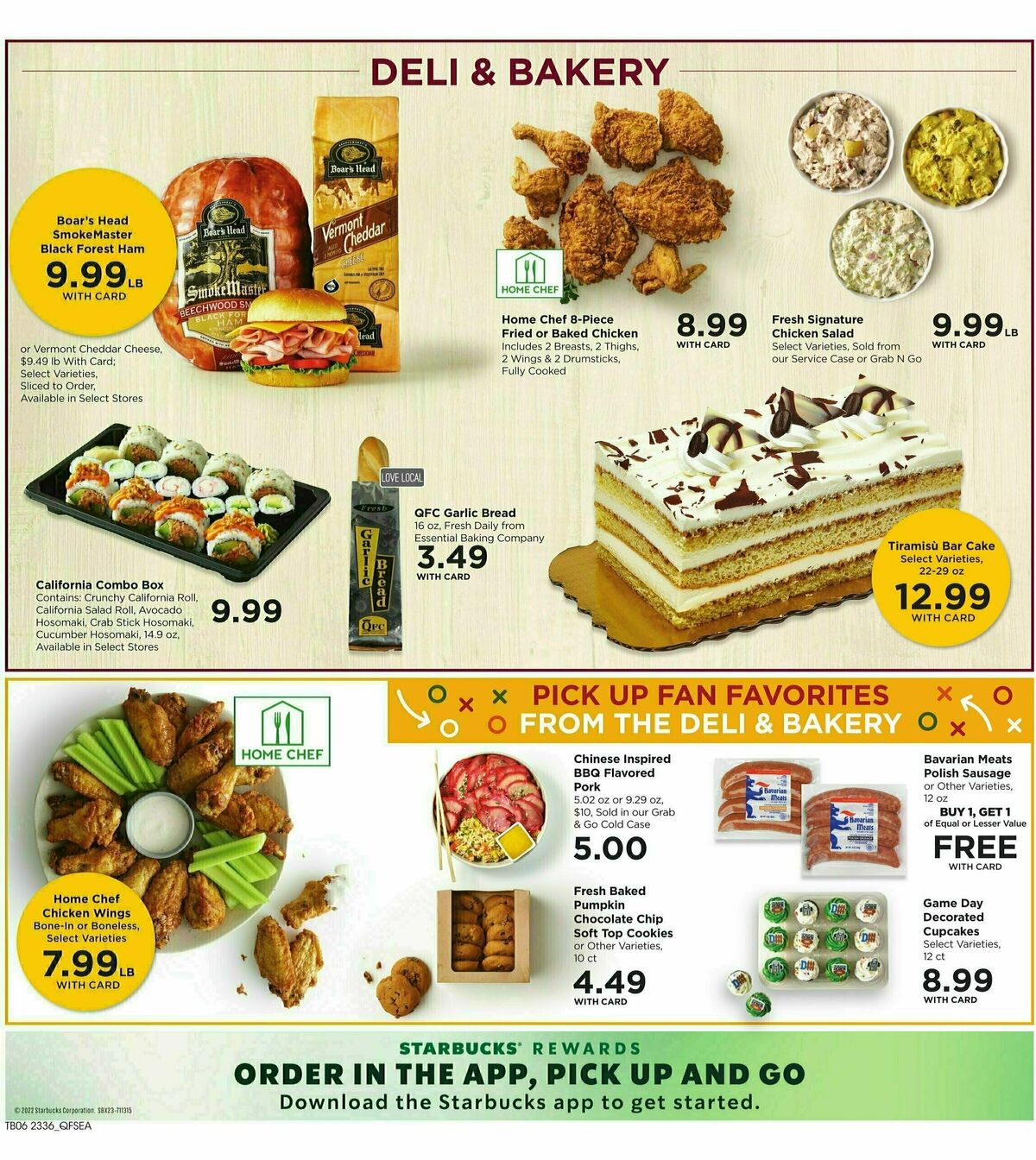 QFC Weekly Ad from October 4