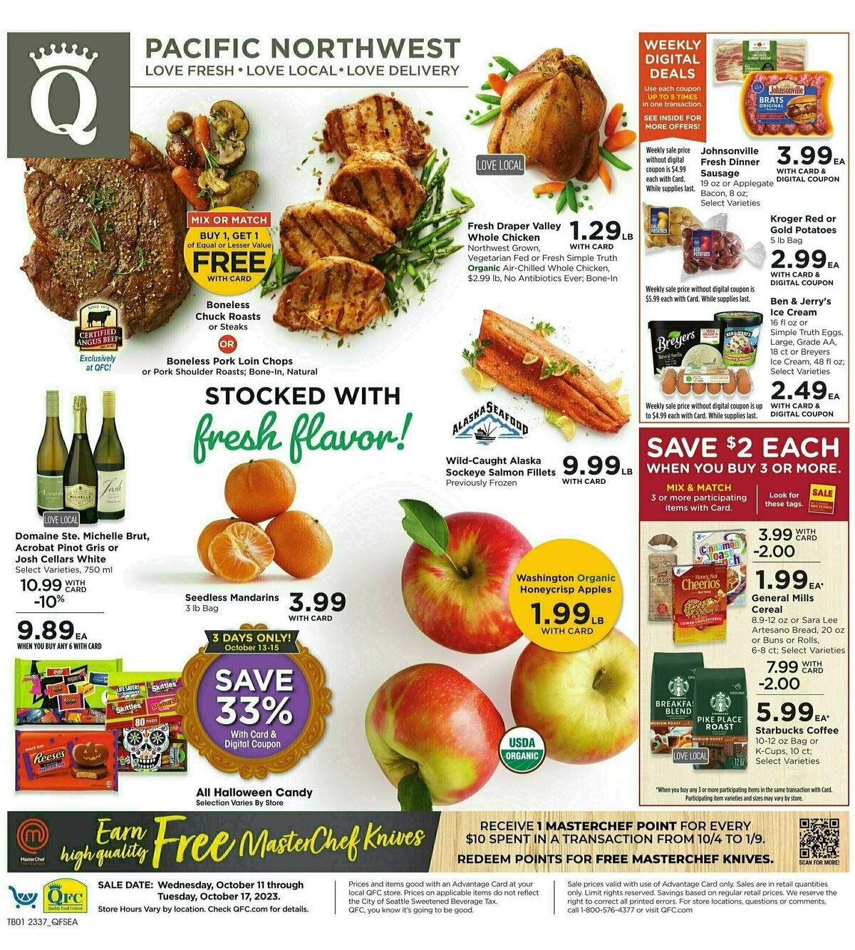 QFC Weekly Ad from October 11
