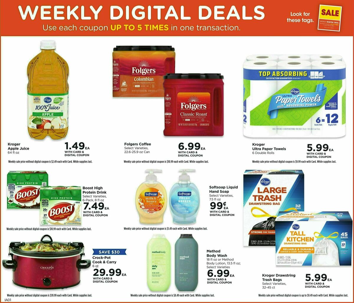 QFC Weekly Ad from October 18