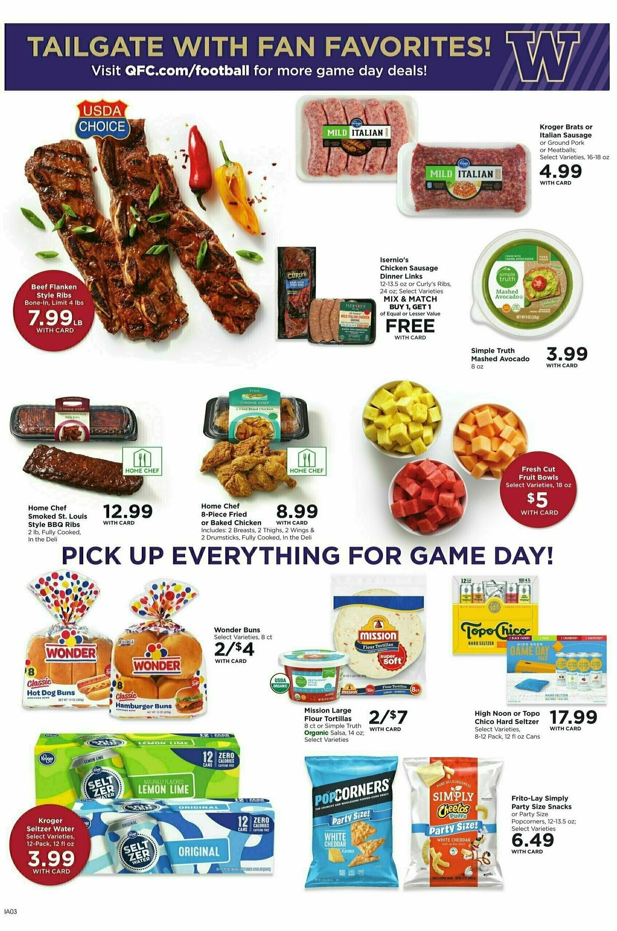 QFC Weekly Ad from October 18
