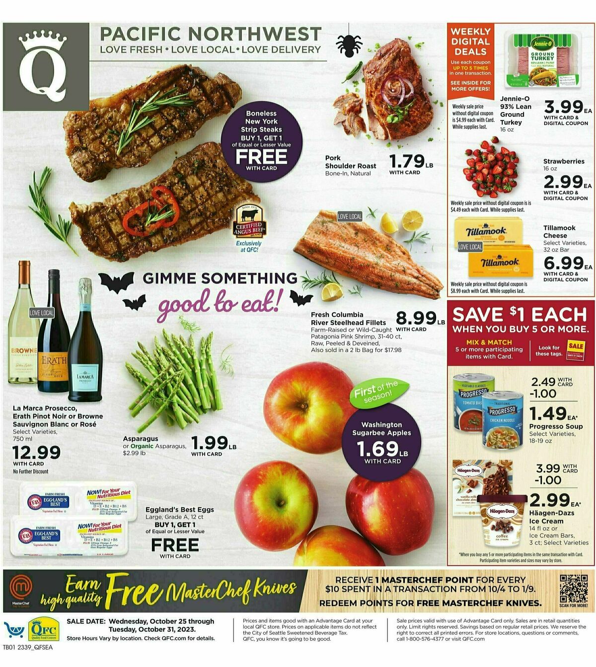 QFC Weekly Ad from October 25