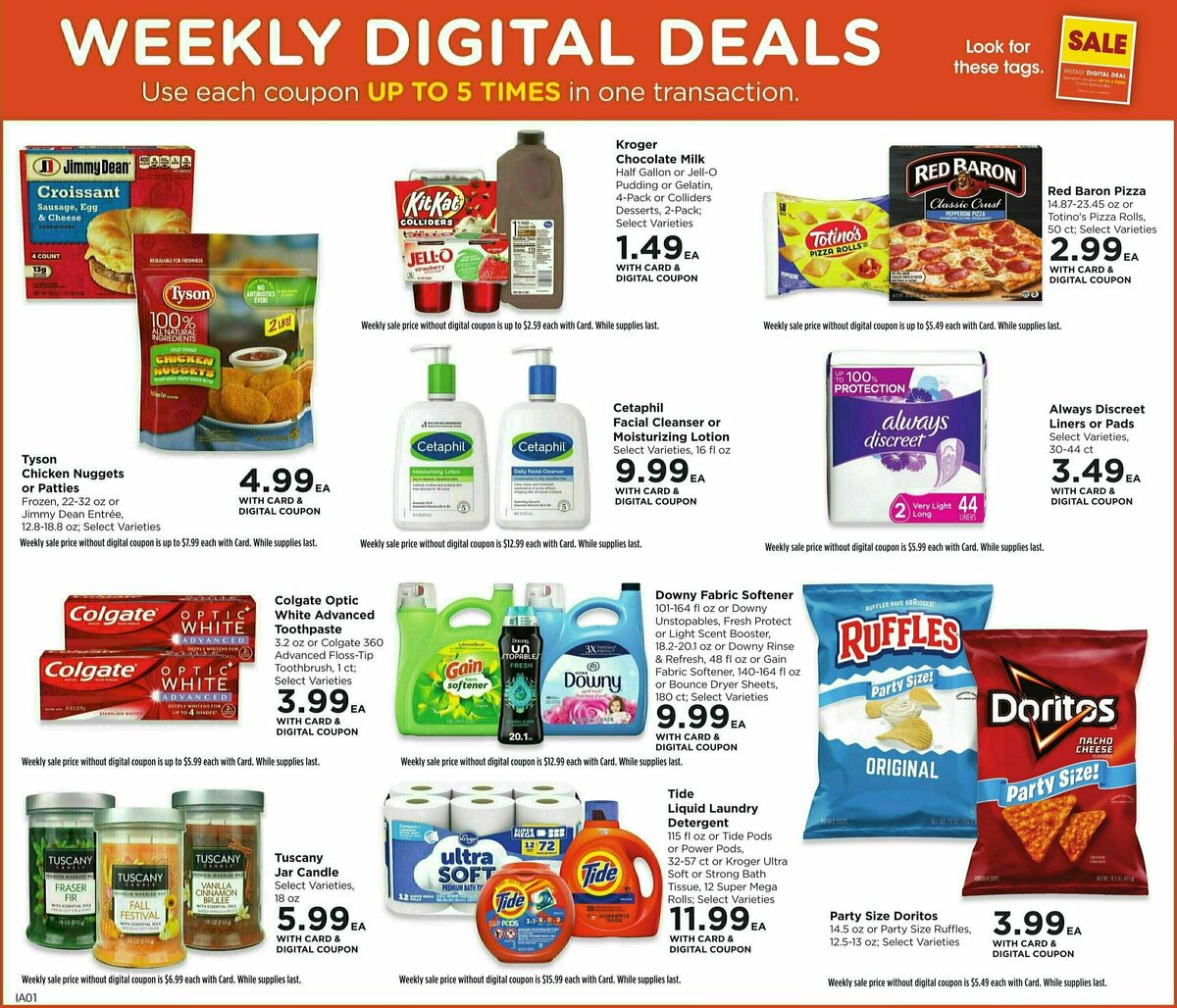 QFC Weekly Ad from October 25