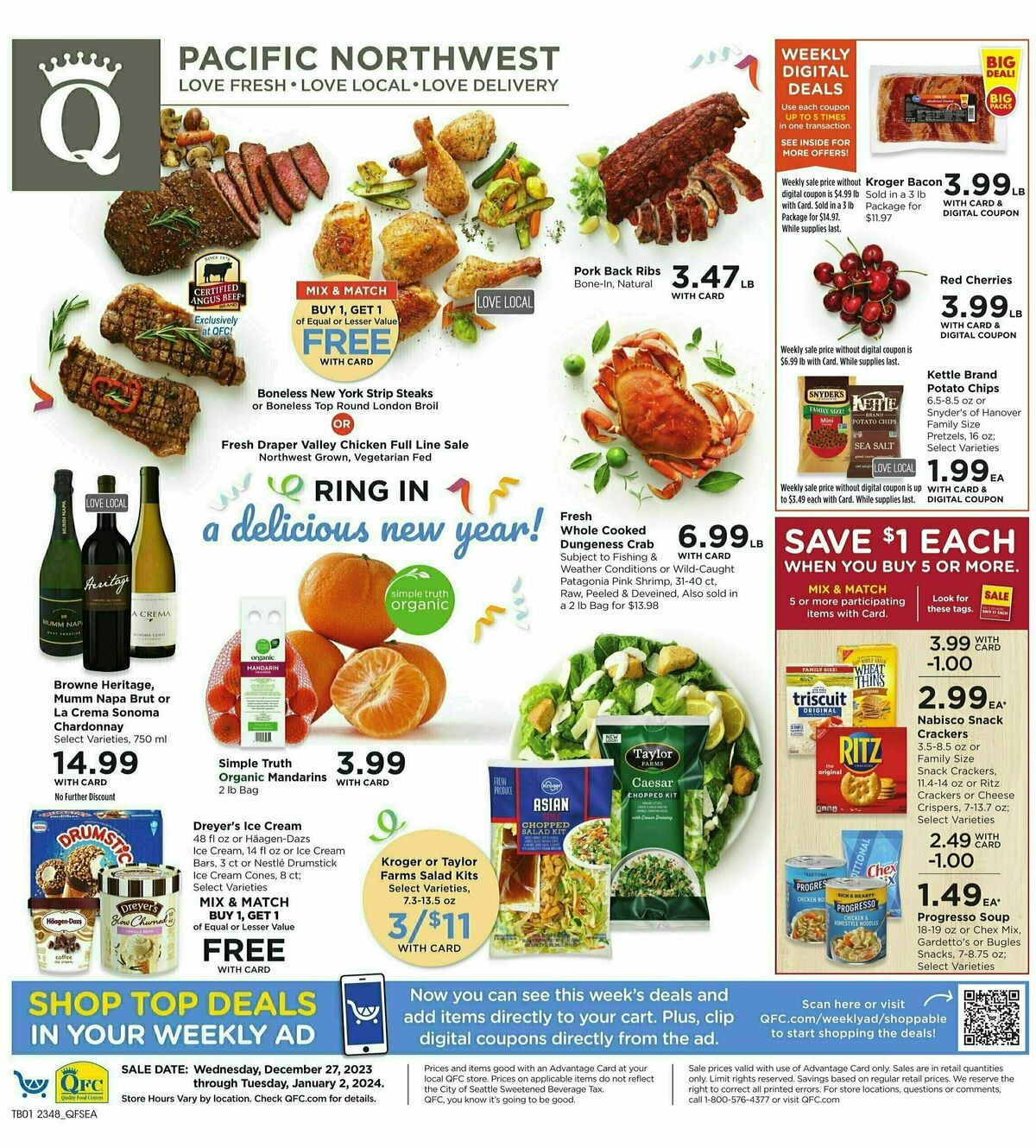 QFC Weekly Ad from December 27