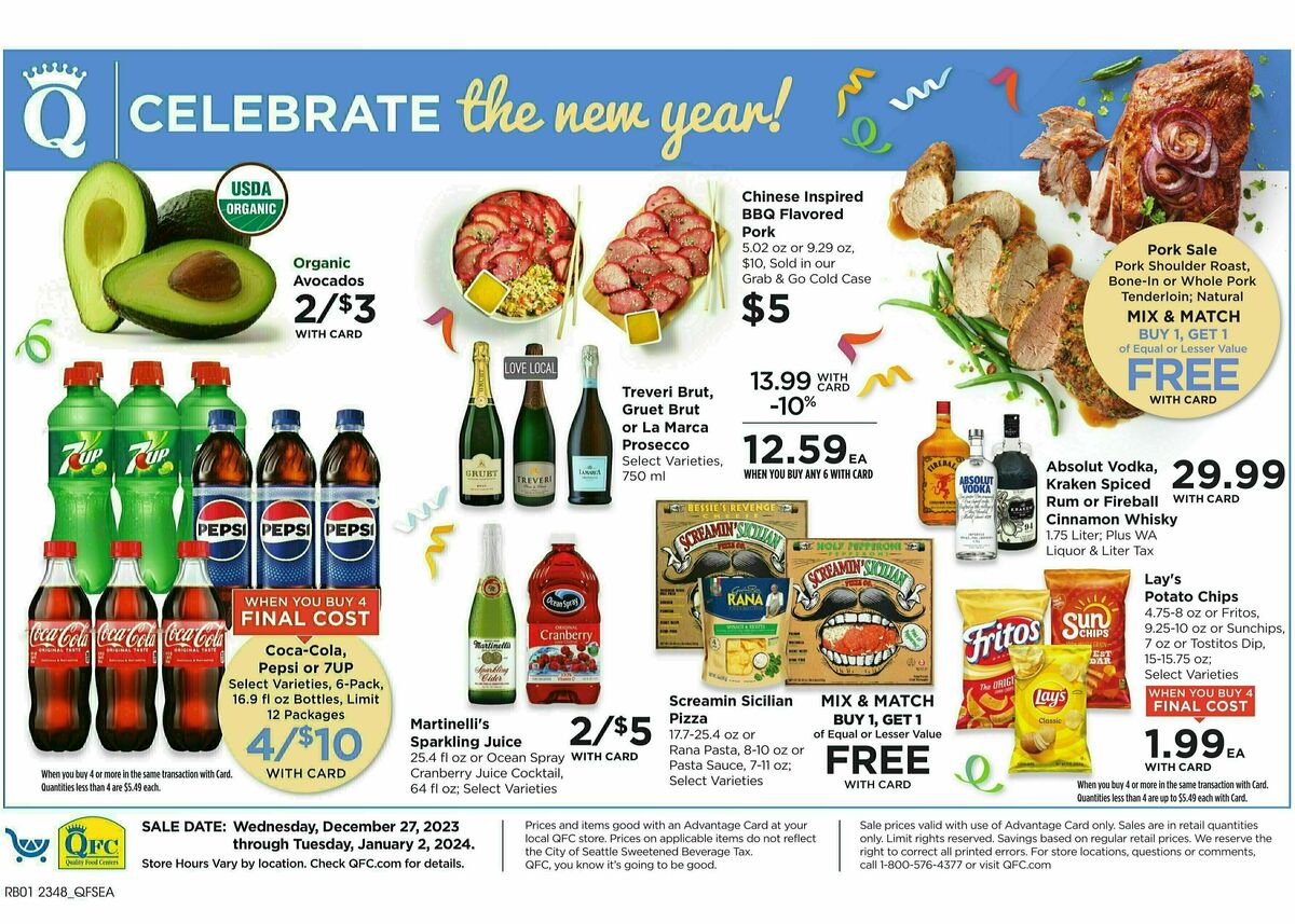 QFC Weekly Ad from December 27