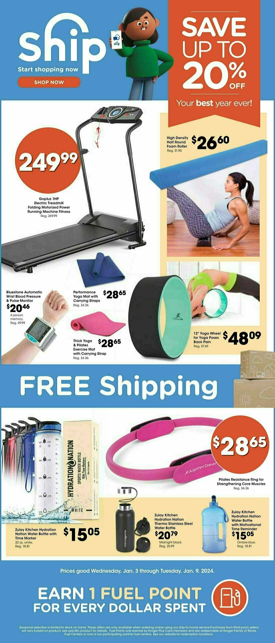 QFC Ship to Home Weekly Ad from January 3