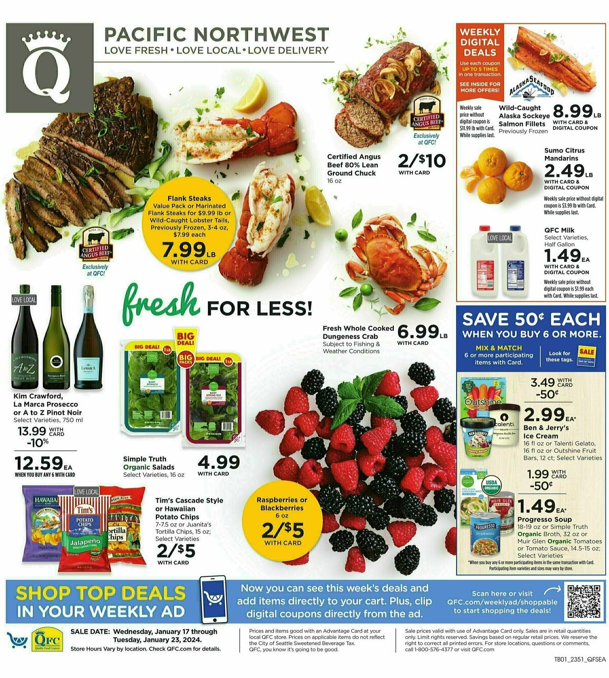 QFC Weekly Ad from January 17