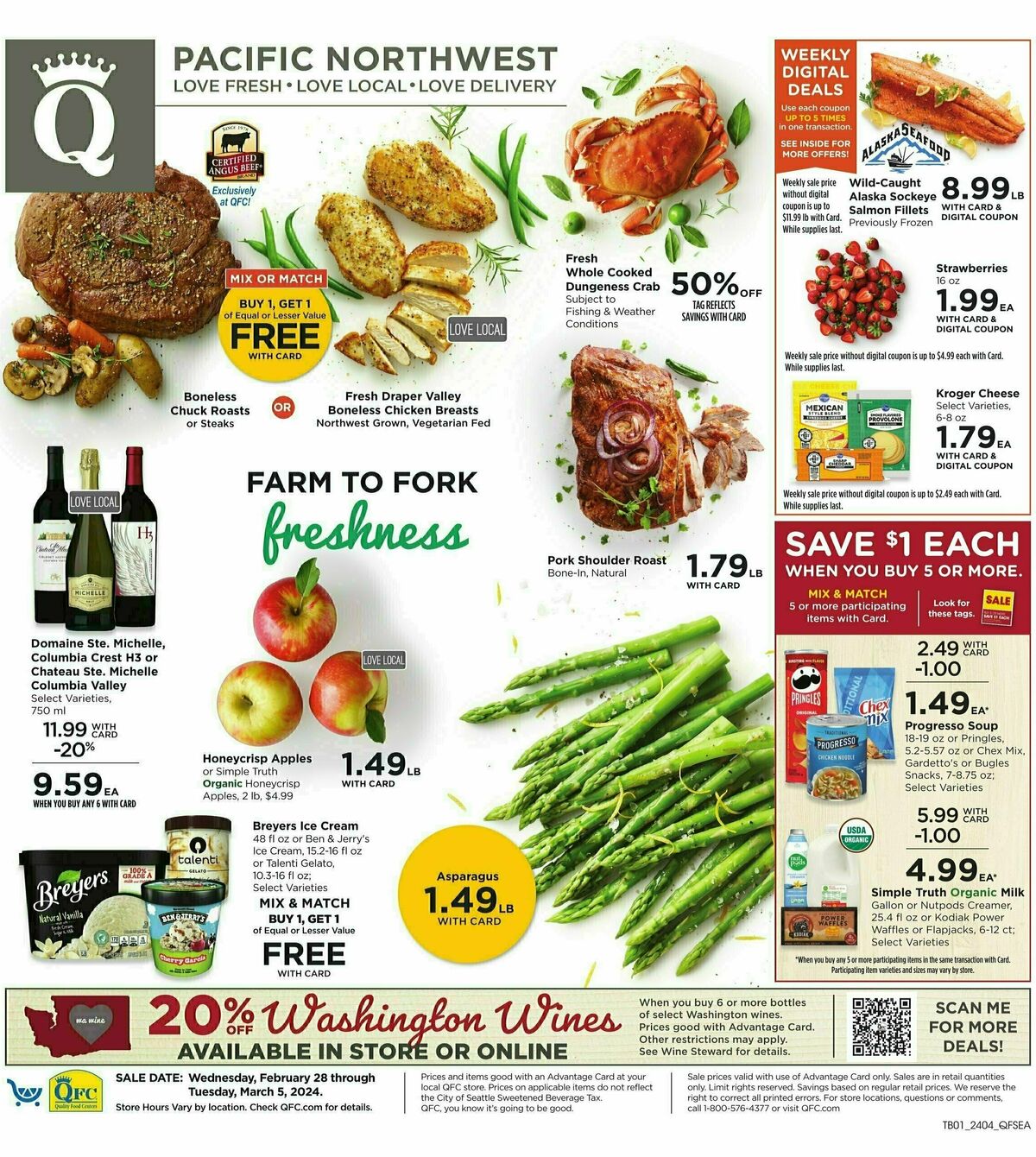QFC Weekly Ad from February 28