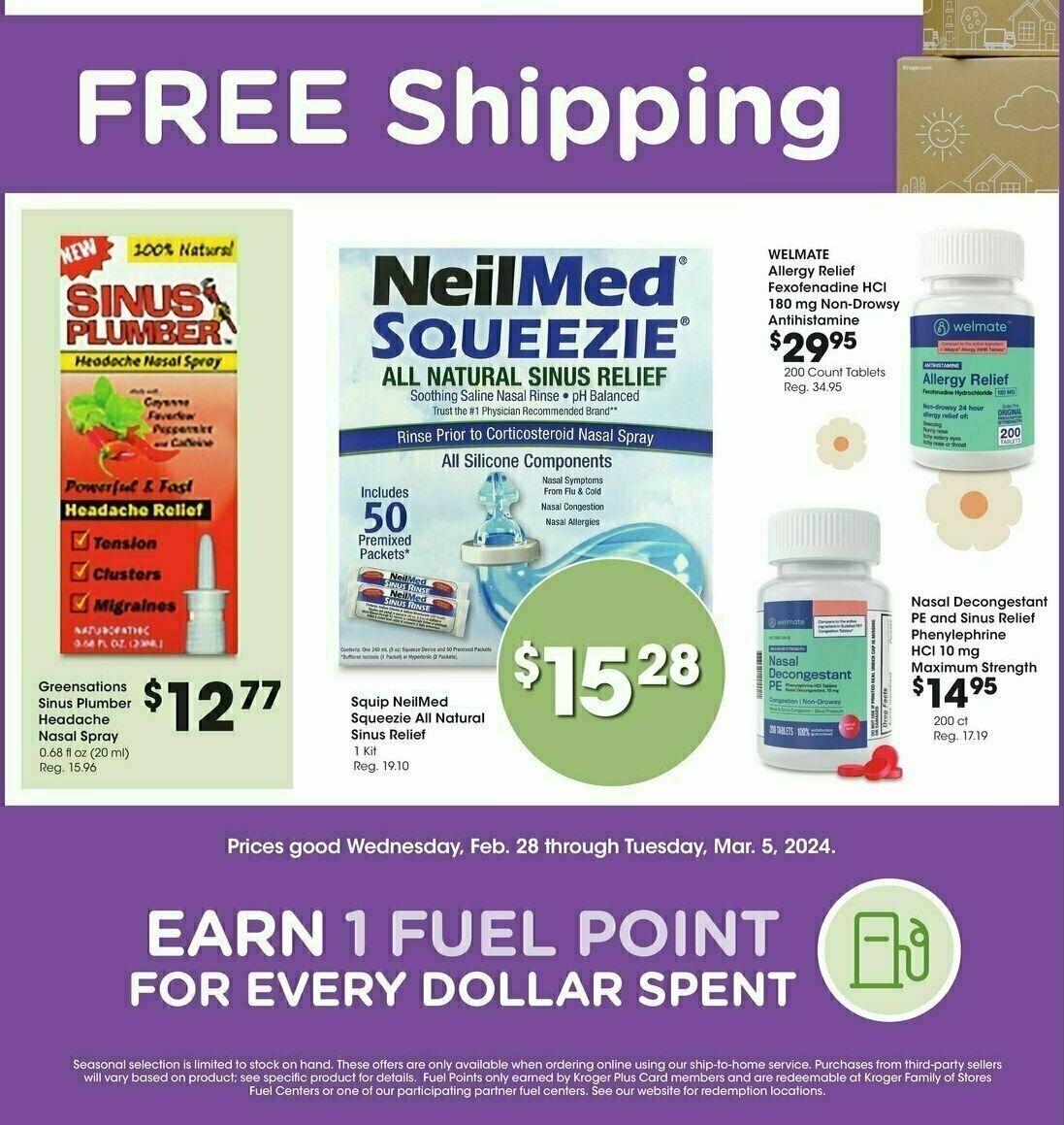 QFC Ship to Home Weekly Ad from February 28