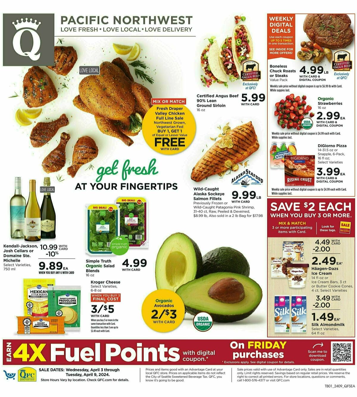 QFC Weekly Ad from April 3