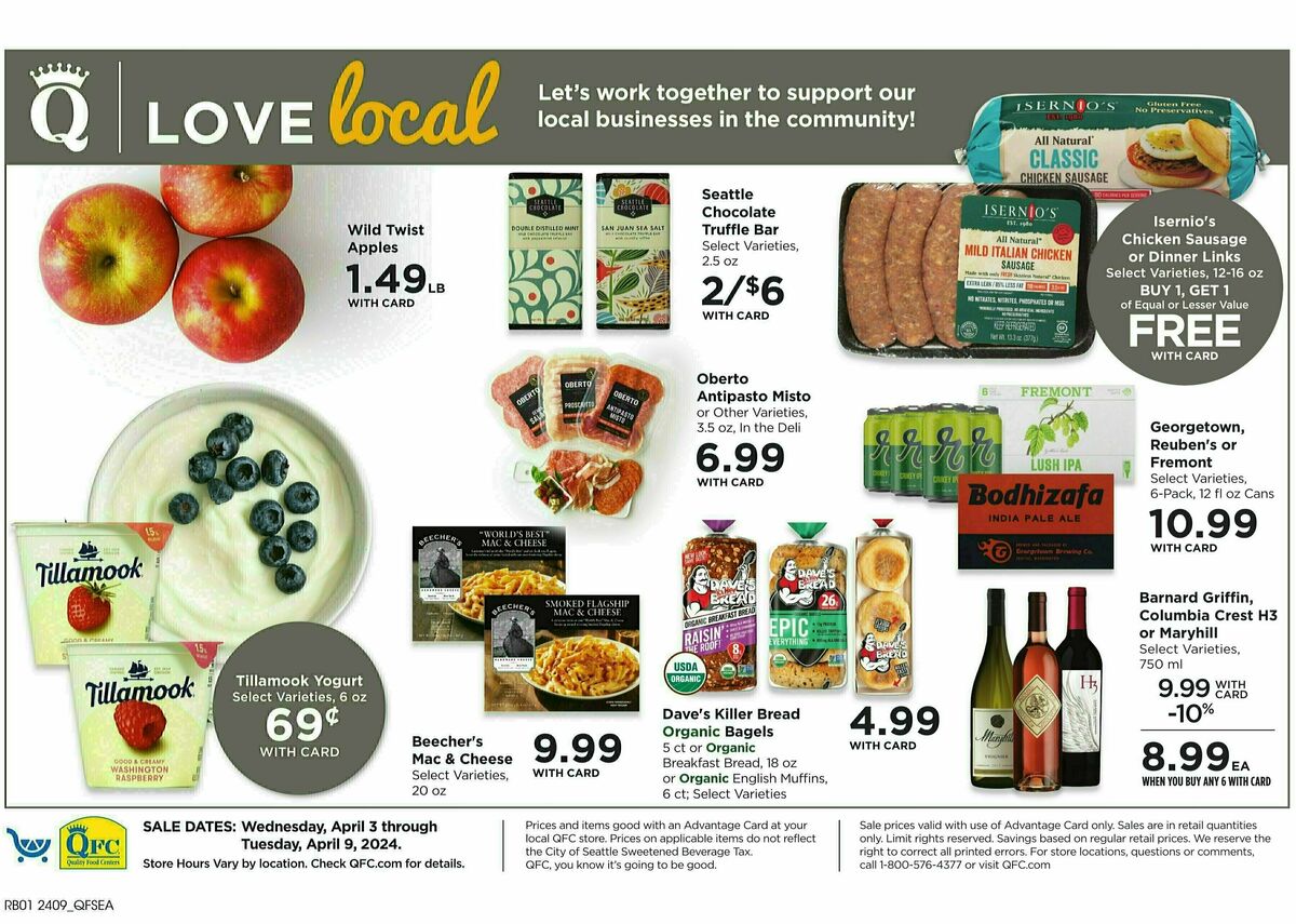 QFC Weekly Ad from April 3