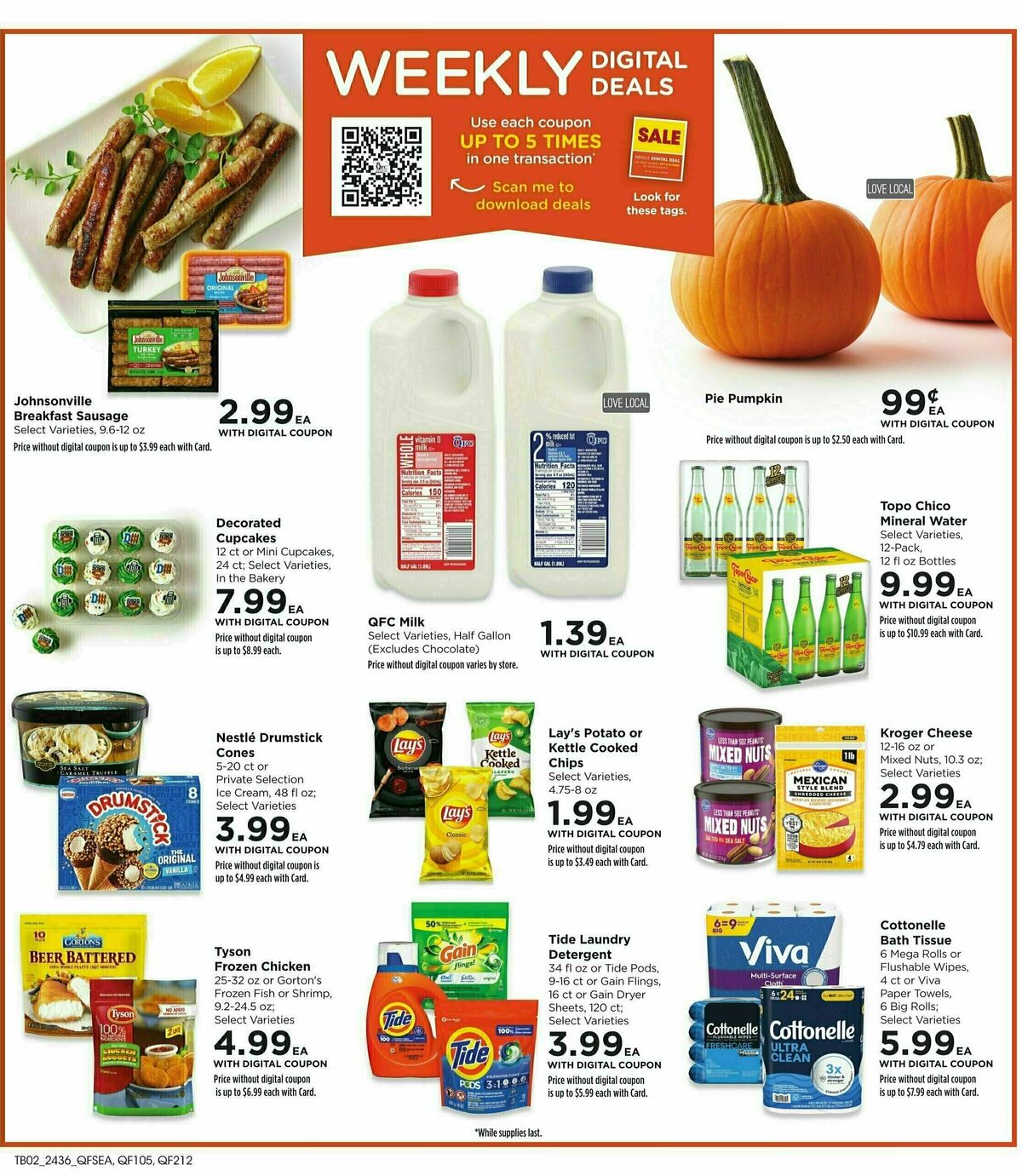 QFC Weekly Ad from October 9