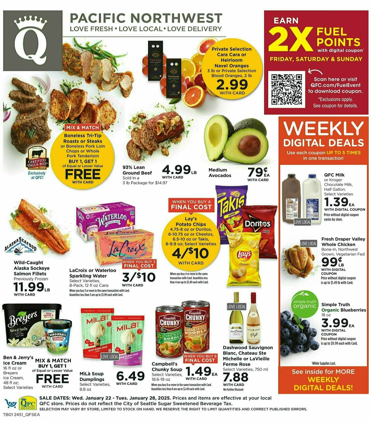 QFC Weekly Ad from January 22