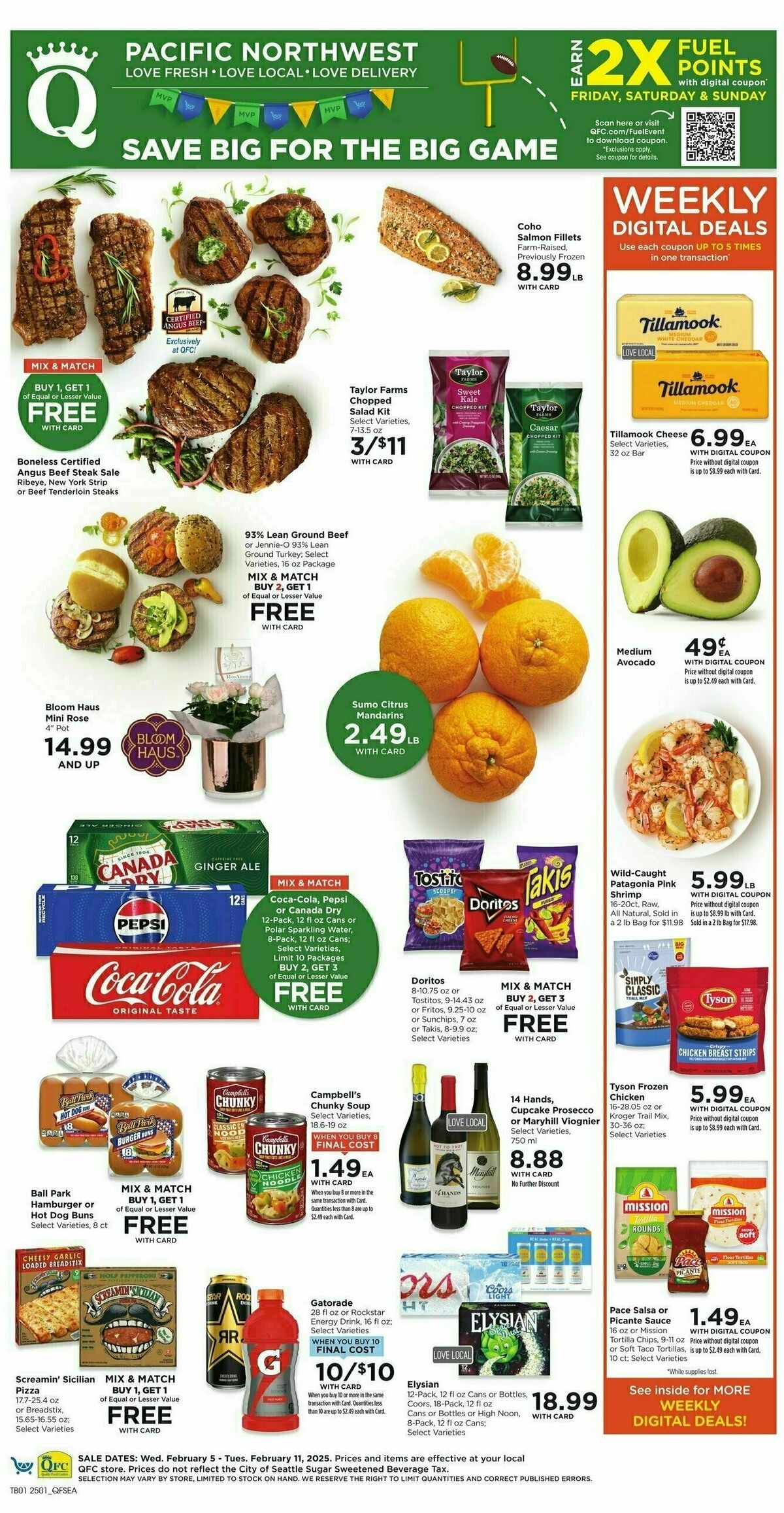 QFC Weekly Ad from February 5