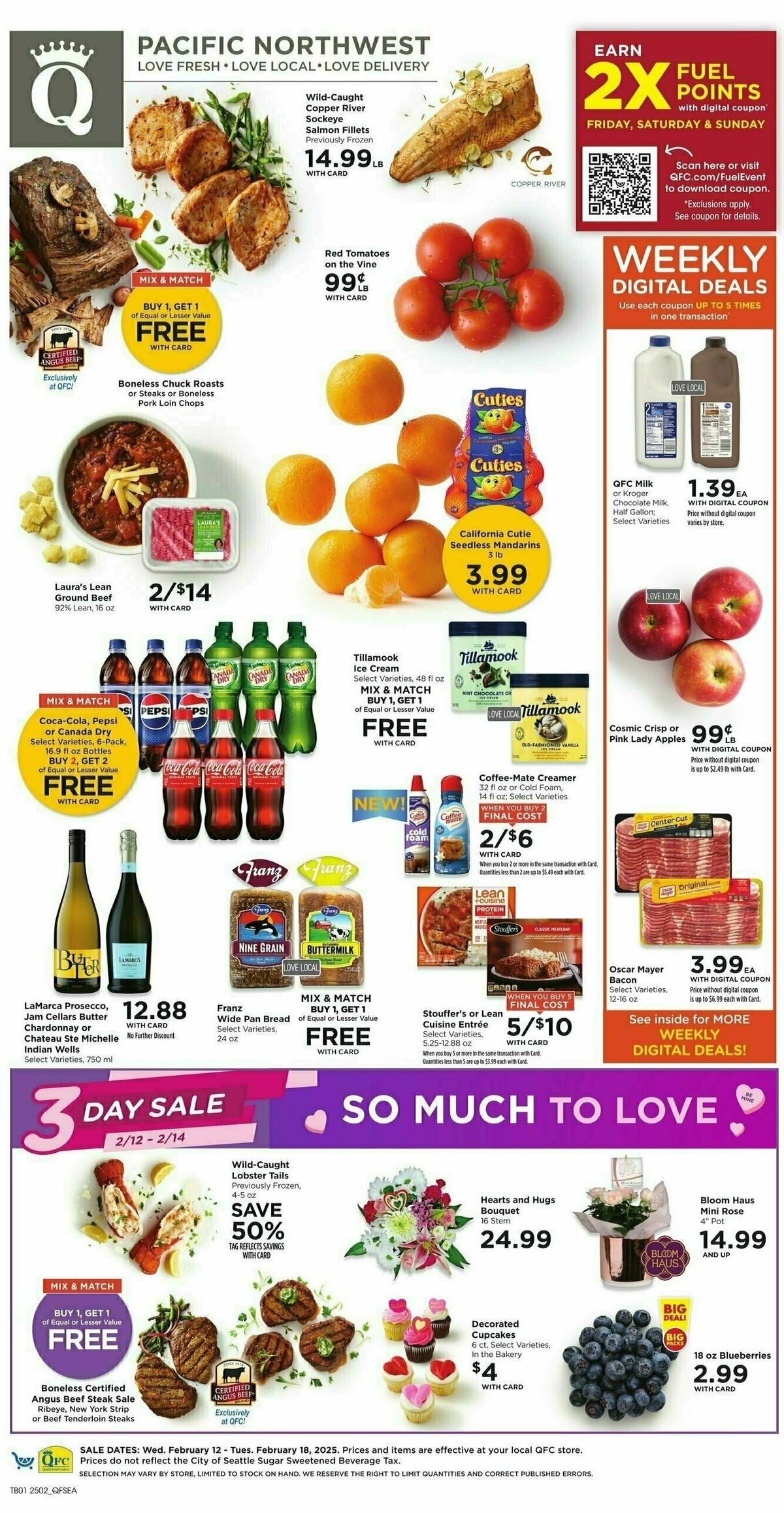 QFC Weekly Ad from February 12
