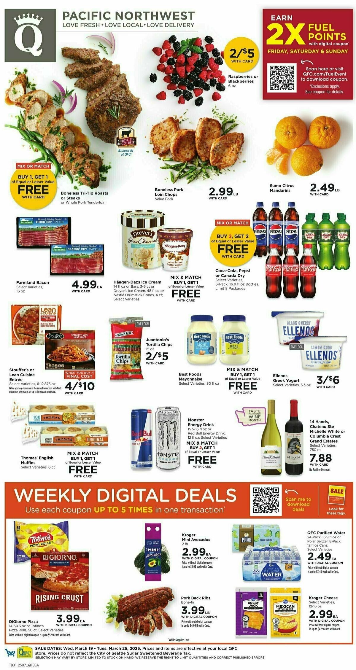 QFC Weekly Ad from March 19