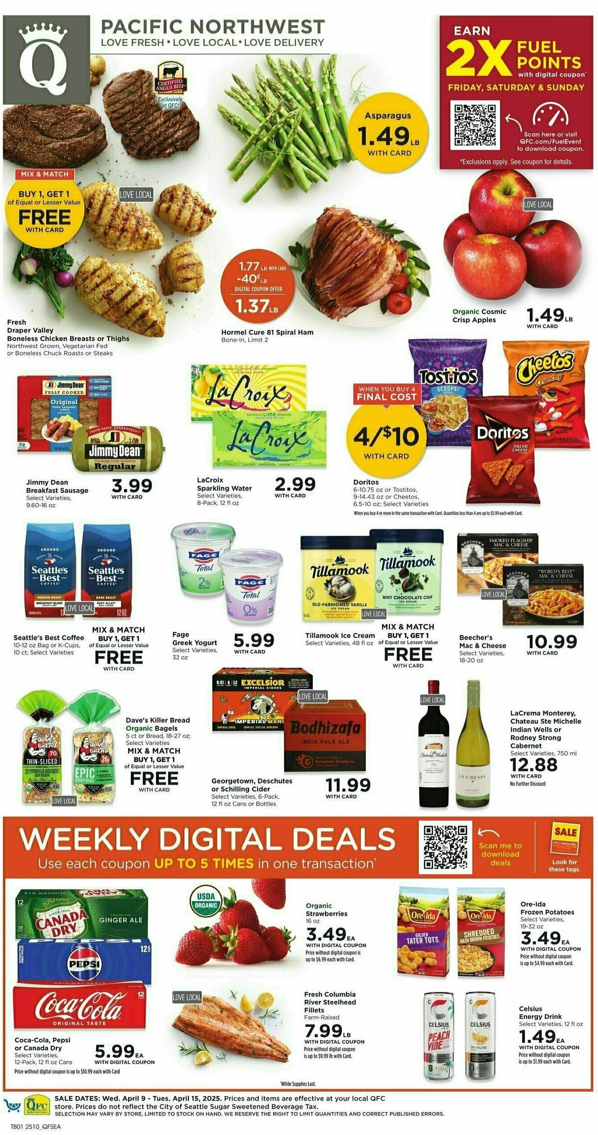 QFC Weekly Ad from April 9