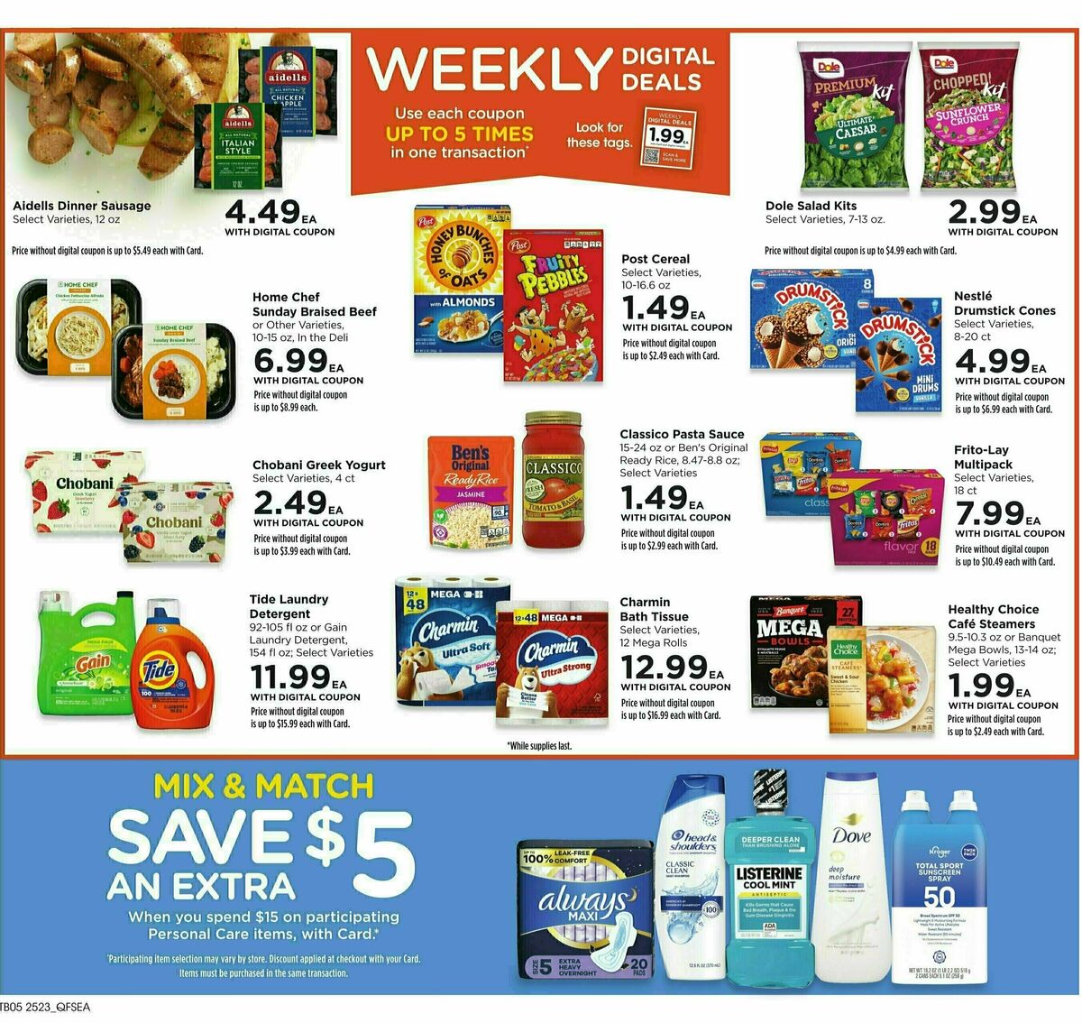QFC Weekly Ad from July 9