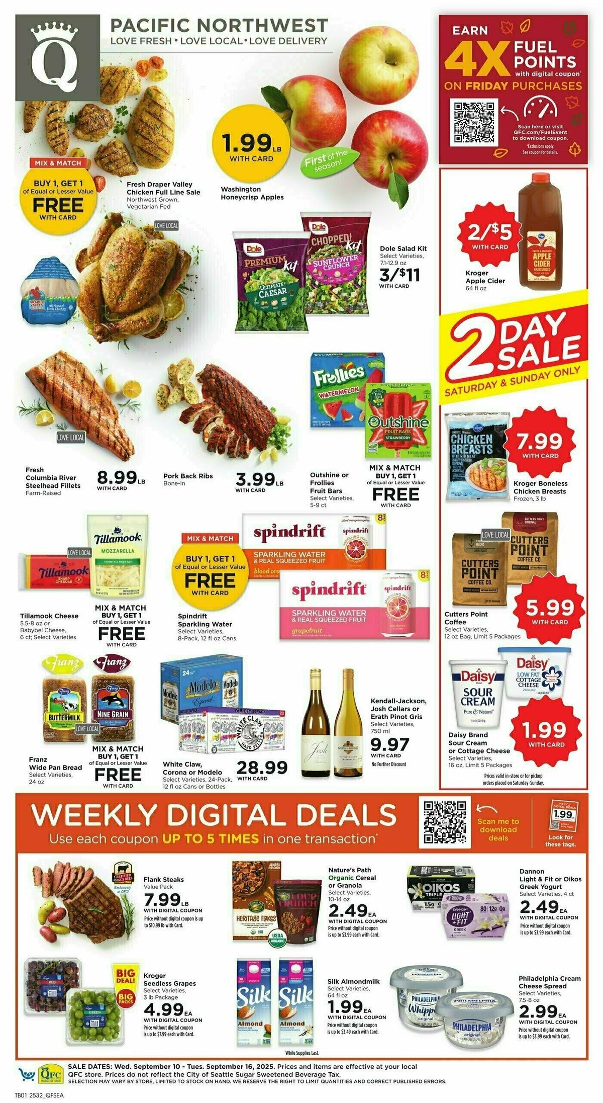 QFC Weekly Ad from September 10