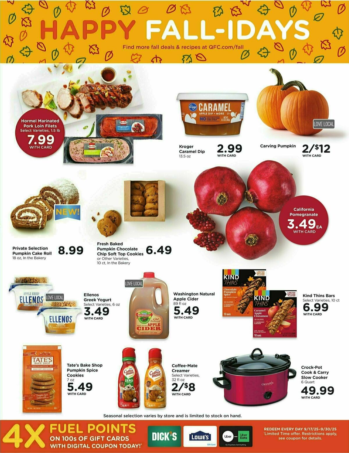 QFC Weekly Ad from September 17