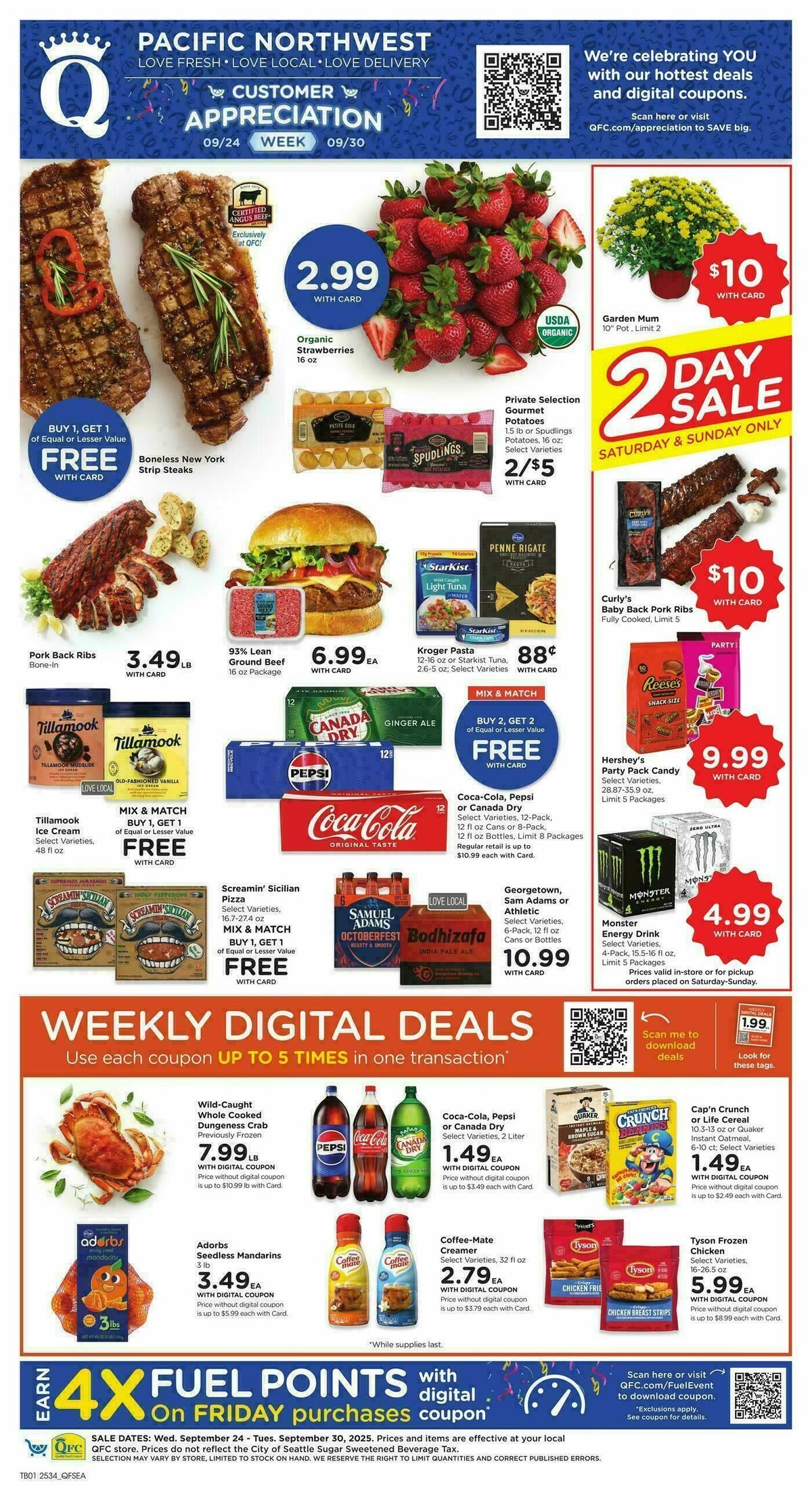 QFC Weekly Ad from September 24