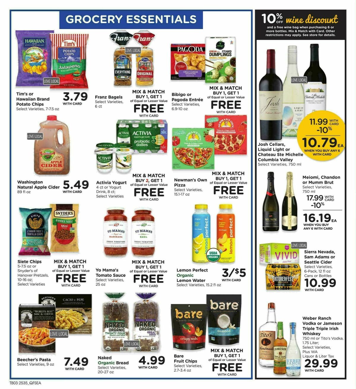 QFC Weekly Ad from October 1